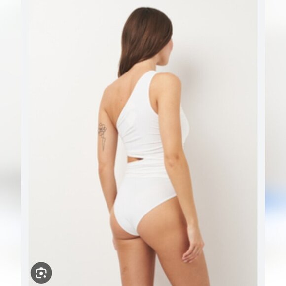 NWT ZARA | Cutout Bodysuit Top Mustard Yellow Sz SMALL - Picture 2 of 9